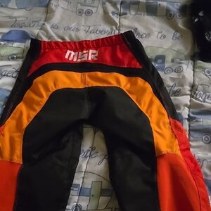 MSR Kids Adventure Pants - Red, Orange, Black